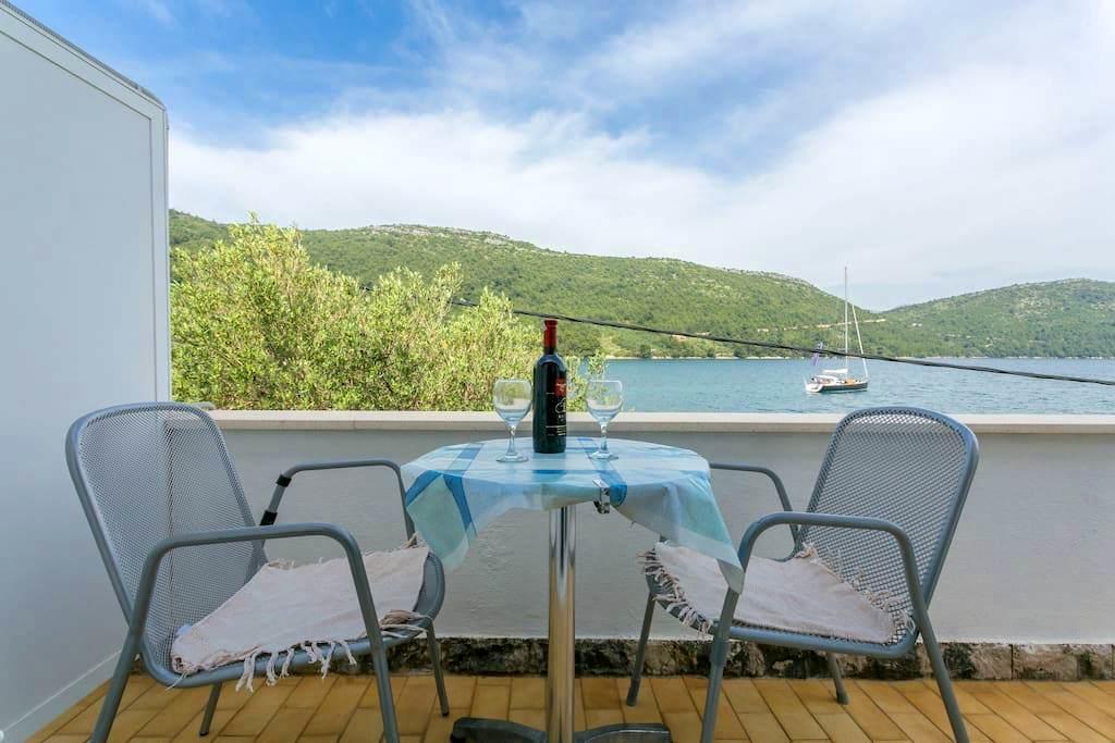 Apartment Sea Dream Ston Esterno foto